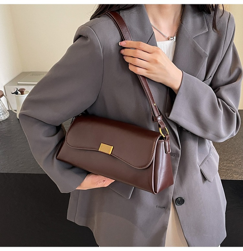 High-end baguette bag, new trendy women's underarm bag