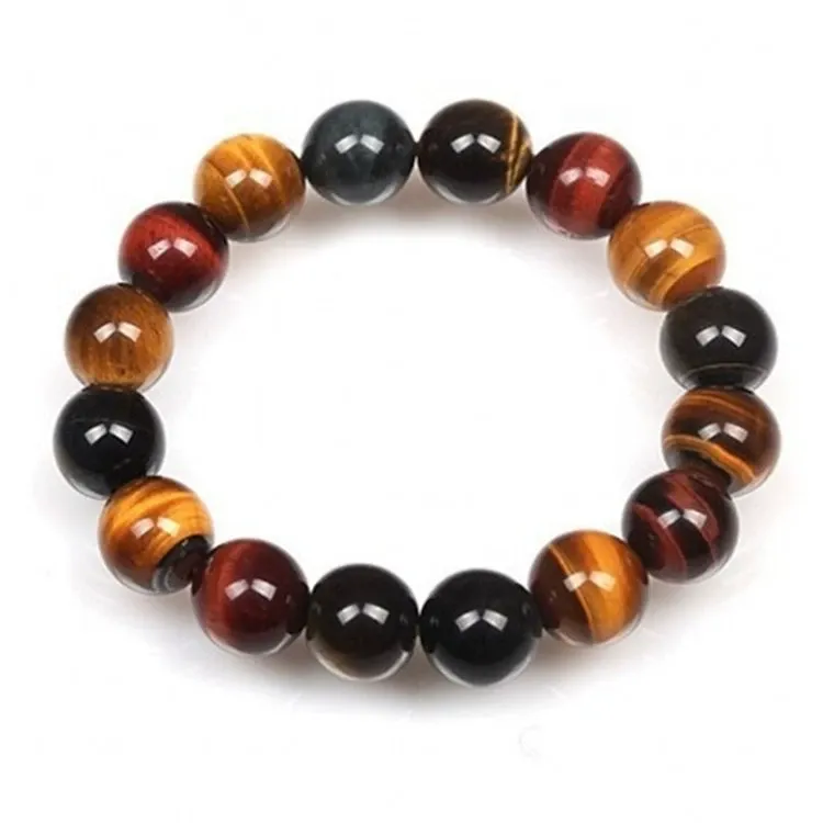 Colorful tiger eye bracelet