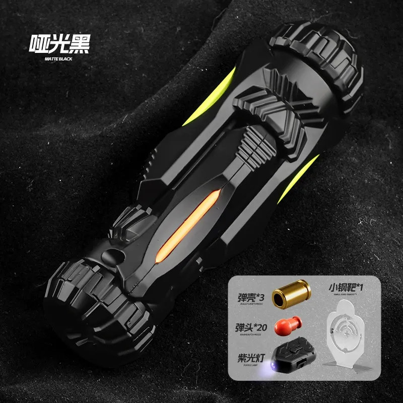 Agent Alloy Night Raider Soft Bullet Gun Mini Decompression Shell Ejection Pistol Science Education Model