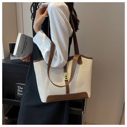 Tote bag women 2025 new shoulder handbag large capacity bucket bag
