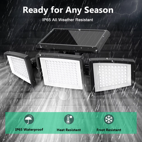 New smart sensor outdoor solar garden lights, wall lights for doorways and gardens, waterproof and energy-saving.