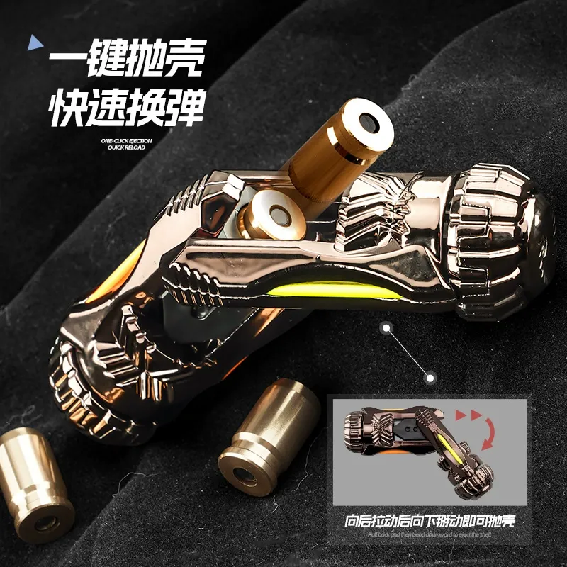 Agent Alloy Night Raider Soft Bullet Gun Mini Decompression Shell Ejection Pistol Science Education Model