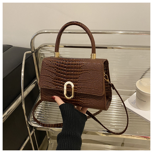 New fashion niche texture small square bag shoulder messenger bag handbag