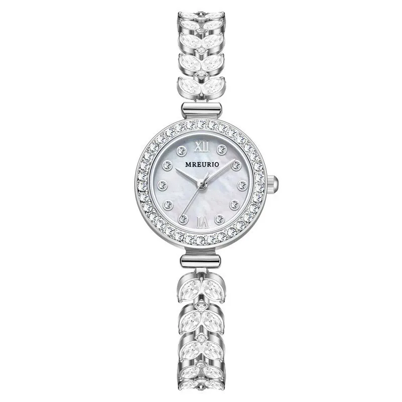 Popular diamond shell mermaid watch women's quartz watch