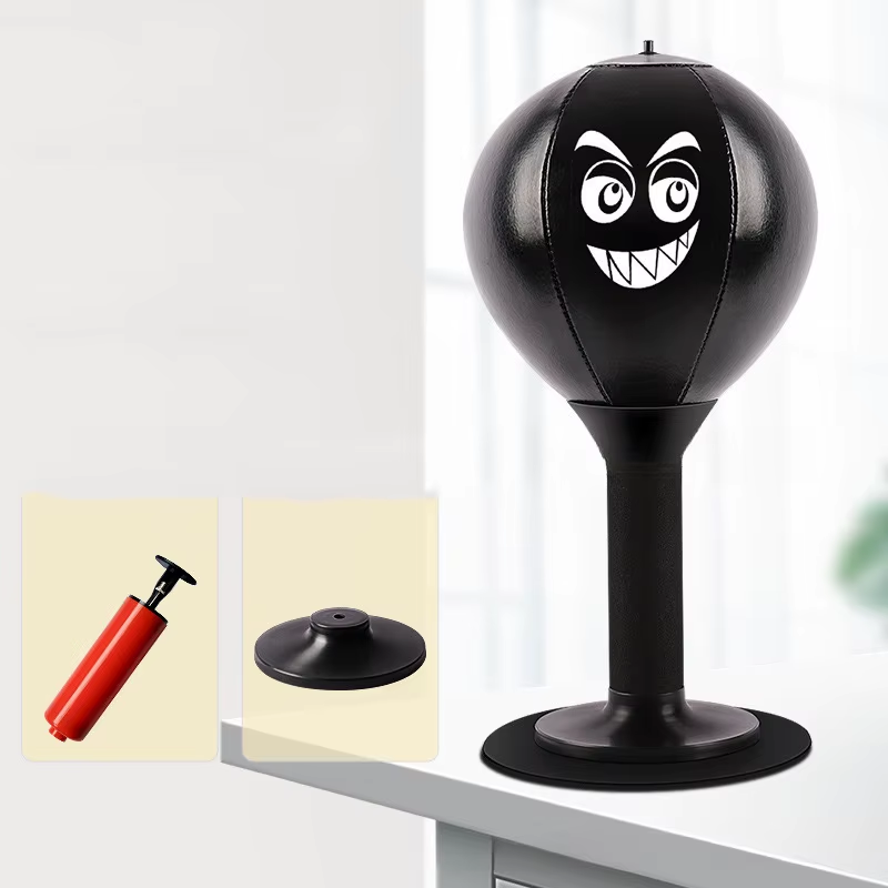 Stand Boxing Punch Ball with Suction Cup to Reflex Desktop Vertical Boxing Speed Ball