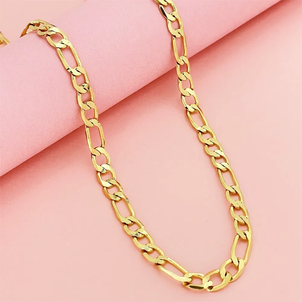 Renaissance Necklace 18K Imitation Gold 8mm Geometric Necklace