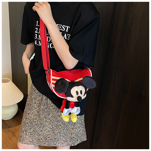 Cute cartoon handbag student shoulder bag