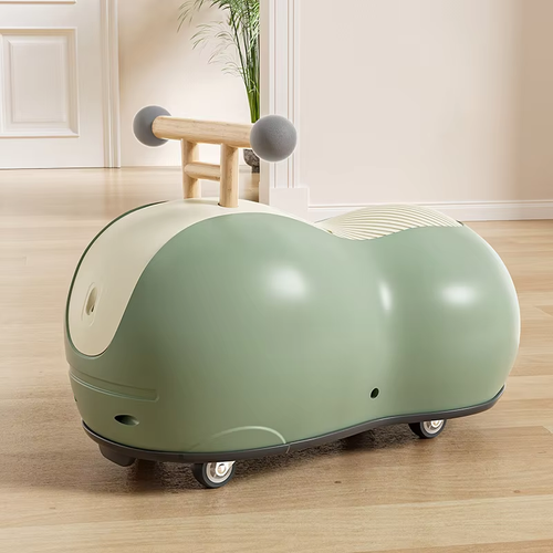 New Electric Peanut Twist Car Anti-Tip Toy for 1-3 Years Old Boys and Girls Plastic Material Cross-Border Ride-On Car