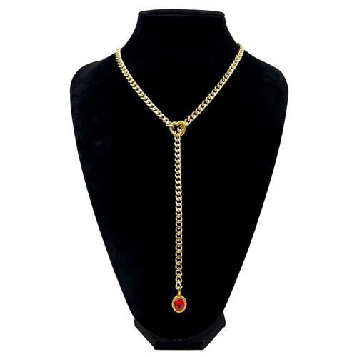 Best-selling heart-shaped Cuban chain, adjustable clavicle chain jewelry