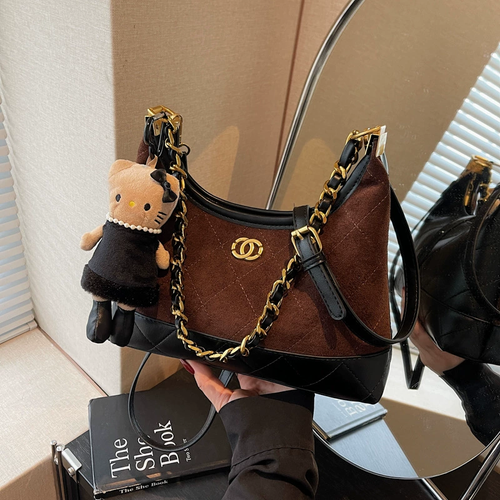 Popular women's bags 2025 new single shoulder, underarm stylish small bag