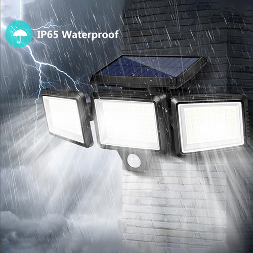 New smart sensor outdoor solar garden lights, wall lights for doorways and gardens, waterproof and energy-saving.