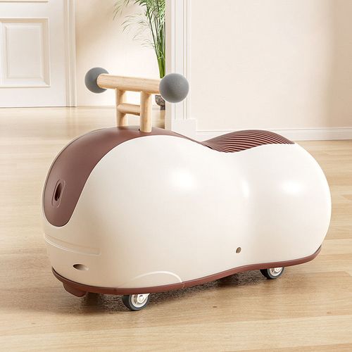 New Electric Peanut Twist Car Anti-Tip Toy for 1-3 Years Old Boys and Girls Plastic Material Cross-Border Ride-On Car