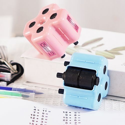 Addition Subtraction Multiplication Division Math Learning Stamps for Preschool Kindergarten Classroom Supplies