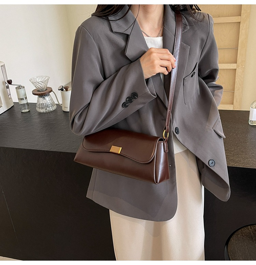 High-end baguette bag, new trendy women's underarm bag