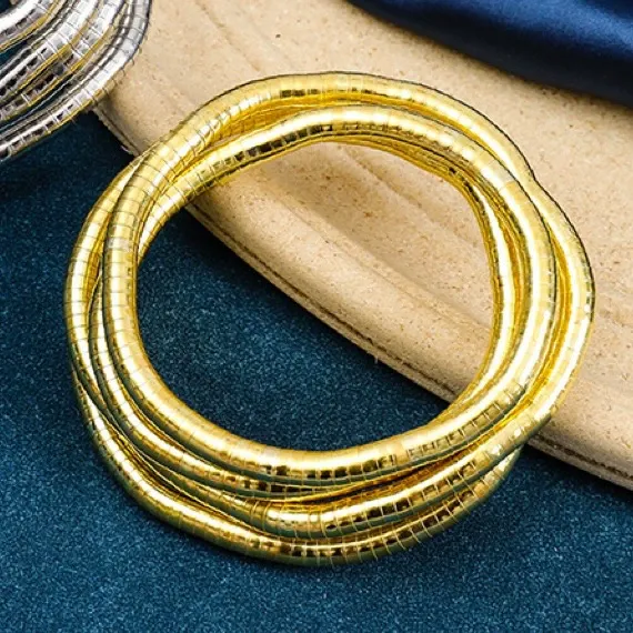 Various styles of high-end necklaces and bracelets, European and American exaggerated snake-shaped adjustable necklaces