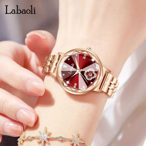 Women Qaurzt WristWatch Water Resistant Steel Mesh Band Lady Watch Fashion Dress Girls Beatiful Watch（ Delivery in 3 days ）