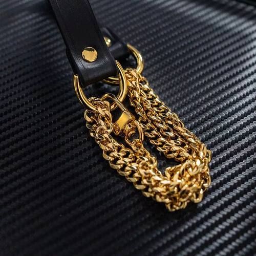 Cowhide collar female m collar y2k style Choker neck strap unisex high-end necklace