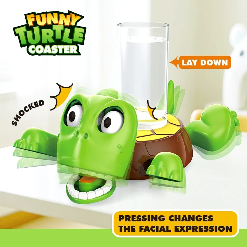 Anti-Slip Cartoon Turtle Coaster Creative Funny Tea Cup Mat with Stretch Legs Heat Insulation