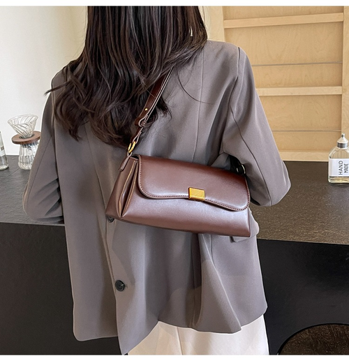 High-end baguette bag, new trendy women's underarm bag