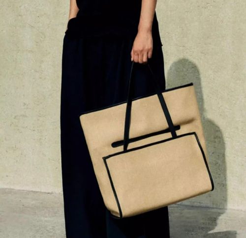 Large capacity tote bag all-match shoulder bag temperament mature women commuter bag canvas bag women's bag