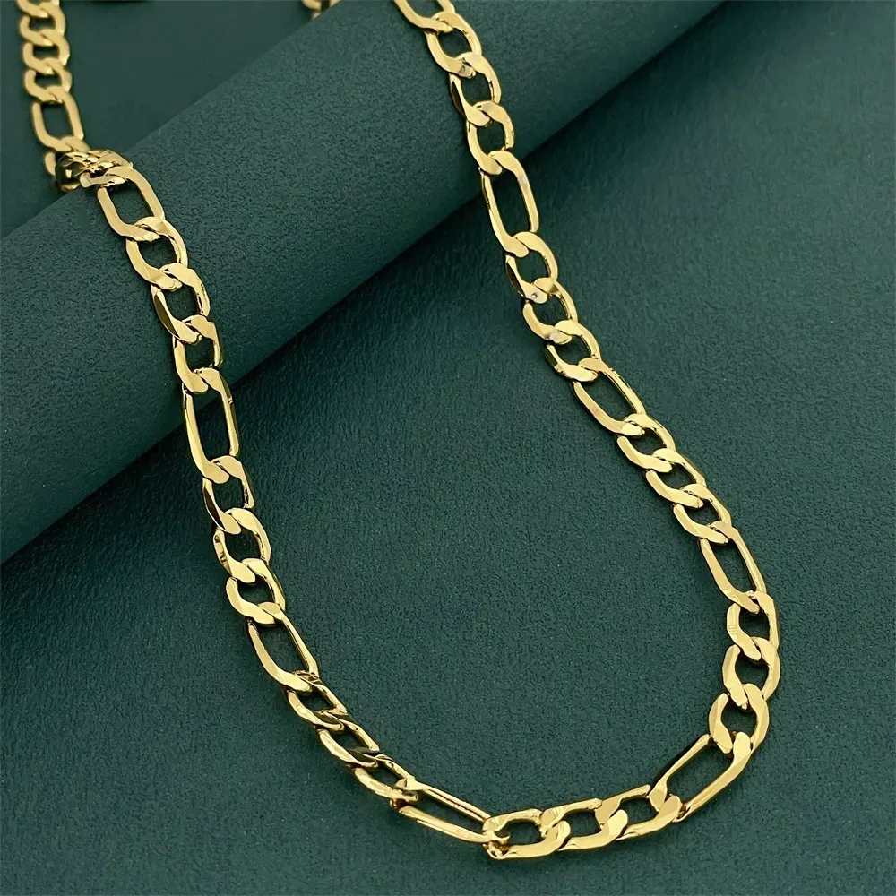 Renaissance Necklace 18K Imitation Gold 8mm Geometric Necklace