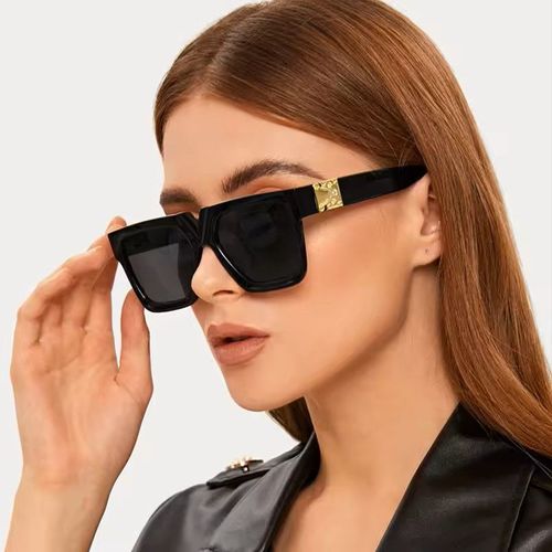 Vintage Large Frame Square Sunglasses