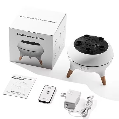 Magical Dynamic Jellyfish Aroma Diffuser with Romantic Gradient Lights for Calming Ambience