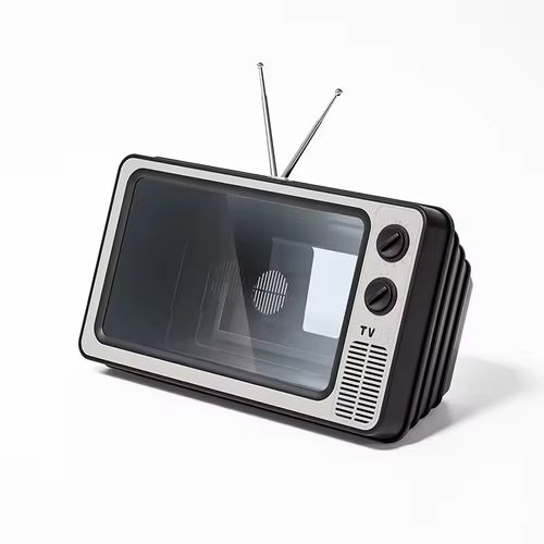 Vintage Retro TV Design Mobile Screen Amplifier - Elevate Your Viewing Experience with Nostalgic Charm