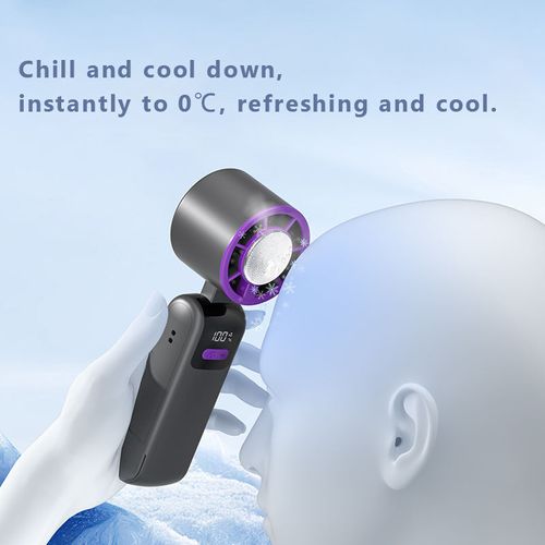 Indulge in Instant Icy Bliss: Multi-Style Portable Cooling Fan – Your Ultimate Companion for Refreshing Coolness Anywhere, Anytime