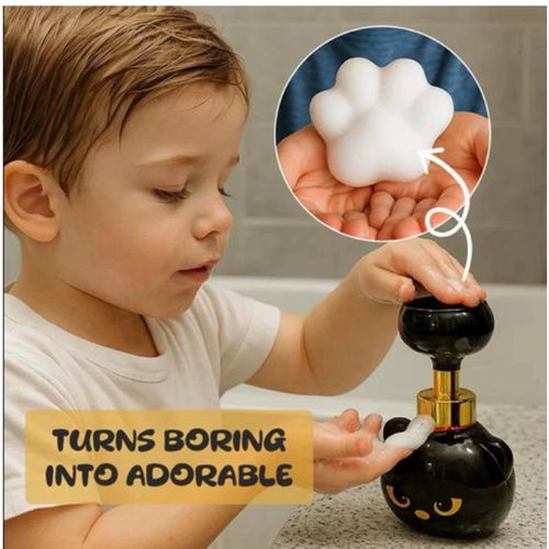 Magical Cat Paw Soap Dispenser - Turn Handwashing into an Adorable, Irresistibly Fun Experience