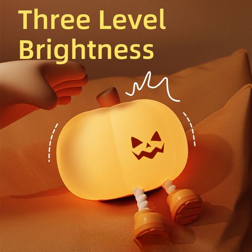 Charming Little Pumpkin Night Light: Cozy Glow for Sweet Dreams and More