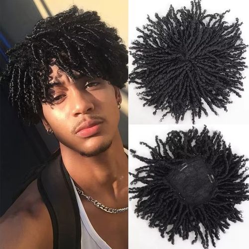 Realistic & Natural Curly Hair Topper - Breathable, Easy-Install & Comfortable Fit