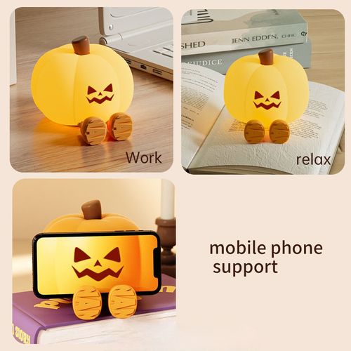 Charming Little Pumpkin Night Light: Cozy Glow for Sweet Dreams and More
