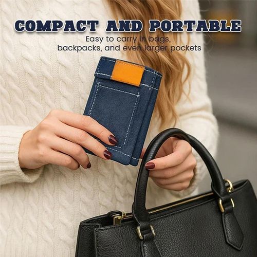 Stylish Jeans-Shaped Wallet: A Unique Fashion Essential to Elevate Your Carry, Chic, Practical & Irresistibly Trendy