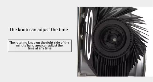 Luxury Flip Clock with Elegant Design, Smooth Time Adjustment and Premium Quality
