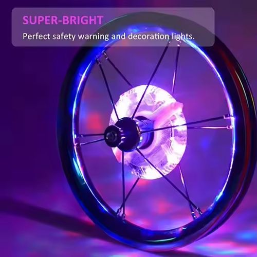 Magical Waterproof Super-Bright Bike Wheel Light – Ideal for Safety & Decoration