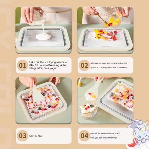 Homemade Gourmet Fried Yogurt Maker - Effortlessly Craft Irresistible Frozen Delights at Home
