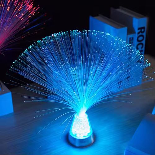 Enchanting Baby's Breath Fiber Optic Lamp - Romantic Colorful Starry Sky Light for Dreamy Ambiance