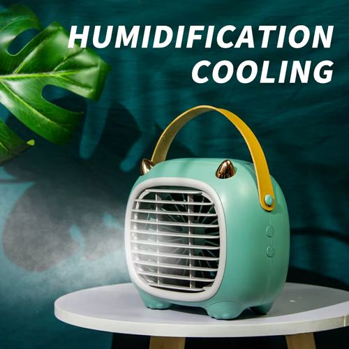 Adorable Little Monster Portable Spray Fan - Perfect Cooling & Humidifying Helper to Tackle African Summer Heat