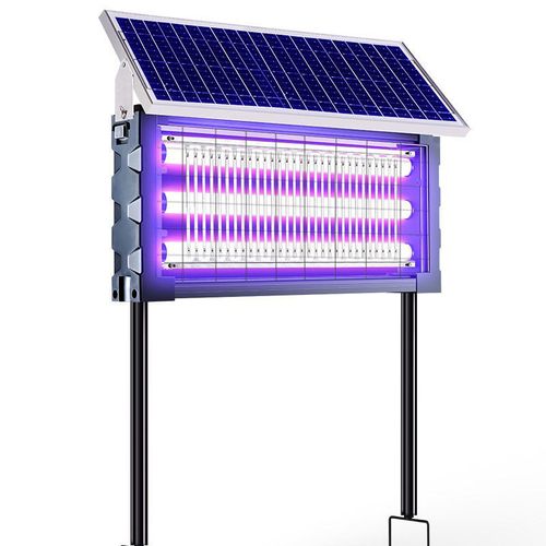 Solar-Powered Ultra-Efficient Mosquito Killer Lamp with Automatic Control for Africa's Outdoor Use - Safe & Reliable