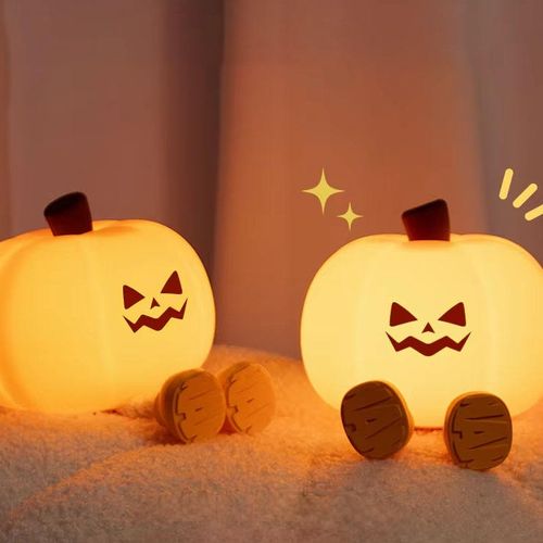 Charming Little Pumpkin Night Light: Cozy Glow for Sweet Dreams and More