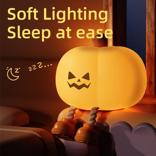 Charming Little Pumpkin Night Light: Cozy Glow for Sweet Dreams and More