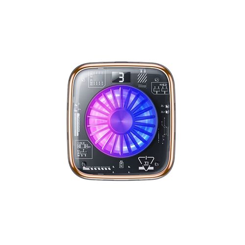 T1 Pro Mobile Phone Cooler - Semiconductor Fast Cooling with RGB Light, Mute Design & Magnetic Clip for Gaming Phones