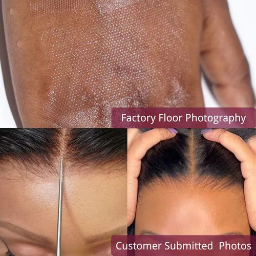 African Style Brazilian Virgin Human Hair Lace Front Wig - Flawless HD Lace, Natural Hairline, Versatile Styling for Braids, Dye & More