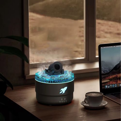 Enchanting Mist-Free Aromatherapy Humidifier with Magical Ambient Lighting for Luxurious Fragrance Bliss