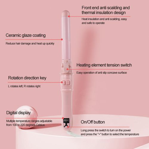 Glamorous Automatic Hair Curler - Effortless, Rapid & Hair-Loving Styling Essential