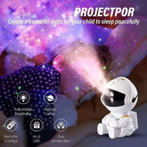 Magical Astronaut Starry Sky Projector - Craft a Dreamy Galaxy Night for Enchanting Sleep & Endless Wonder