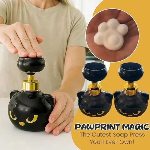 Magical Cat Paw Soap Dispenser - Turn Handwashing into an Adorable, Irresistibly Fun Experience