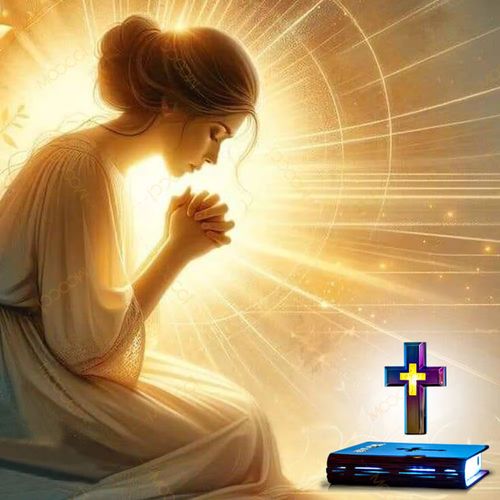 Enchanted Magnetic Levitation Illuminated Cross - Divine Floating Light for Spiritual Inspiration
