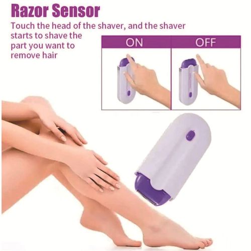 Sensational Touch-Activated Electric Razor for Women - Waterproof, Effortless Hair Removal for Silky Smooth Skin Anytime, Anywhere